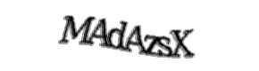 Security check image, please type the characters shown